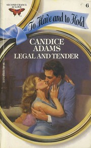Front cover of Legal and Tender by Candice Adams
