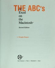 Cover of ABC's of Excel by D Hergert