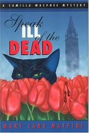 Cover of Speak Ill of the Dead by Mary Jane Maffini