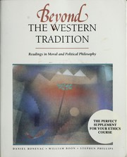 Cover of Beyond the Western tradition by Unknown