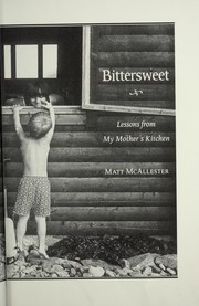 Cover of Bittersweet by Matthew McAllester