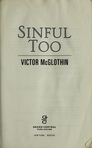 Cover of Sinful too by Victor McGlothin