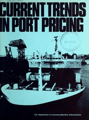 Front cover of Current trends in port pricing by Paul A. Amundsen