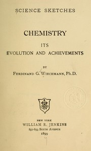 Front cover of Chemistry; its evolution and achievements by Ferdinand G. Wiechmann