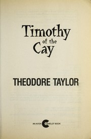 Front cover of Timothy of the Cay by Theodore Taylor