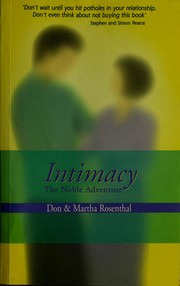 Cover of Intimacy by Don Rosenthal
