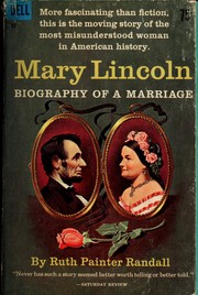 Cover of Mary Lincoln by Ruth Painter Randall