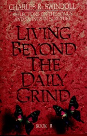 Front cover of Living Beyond the Daily Grind, Book 2 by Charles R. Swindoll