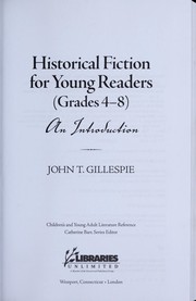 Cover of Historical fiction for young readers (grades 4-8) by John Thomas Gillespie