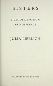 Cover of Sisters by Julia Lieblich