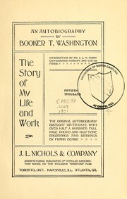 Cover of An autobiography by Booker T. Washington