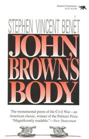 Front cover of John Brown's Body by Stephen Vincent Benét
