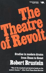 Cover of The theatre of revolt by Robert Sanford Brustein