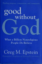 Cover of Good Without God by Greg M. Epstein