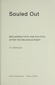 Cover of Souled out by E. J. Dionne