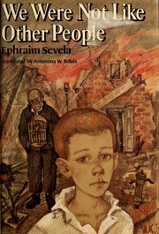 Front cover of We Were Not Like Other People by Efraim Sevela