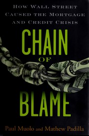 Cover of Chain of blame by Paul Muolo