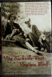 Cover of The letters of Vita Sackville-West to Virginia Woolfe by Vita Sackville-West