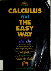Cover of Calculus the easy way by Douglas Downing