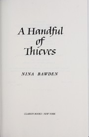 Front cover of A handful of thieves by Nina Bawden
