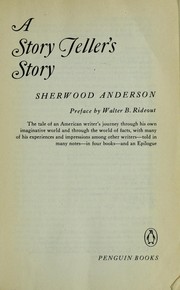 Cover of A story teller's story by Sherwood Anderson