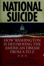Front cover of National suicide by Martin L. Gross