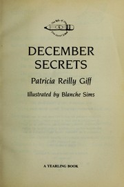 Front cover of December Secrets by Patricia Reilly Giff