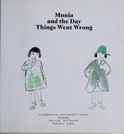 Front cover of Munia and the day things went wrong by Asun Balzola
