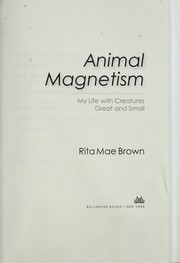 Cover of Animal magnetism by Rita Mae Brown