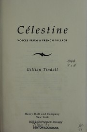Cover of Célestine by Gillian Tindall