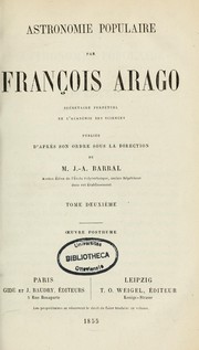 Cover of Astronomie populaire by Dominique François Jean Arago