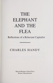 Cover of The elephant and the flea by Charles Brian Handy