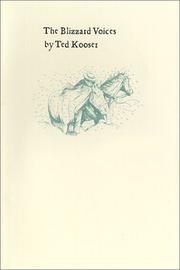 Cover of The blizzard voices by Ted Kooser