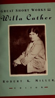 Front cover of Great Short Works of Willa Cather by Willa Cather