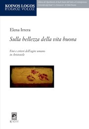 Front cover of Sulla Bellezza Della Vita Buona by Elena Irrera