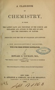 Cover of A class-book of chemistry by Edward Livingston Youmans