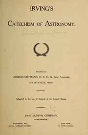 Front cover of Irving's catechism of astronomy by [Christopher] Irving