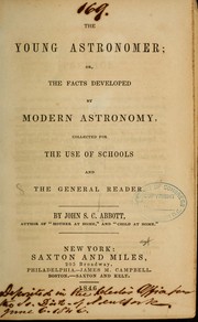 Cover of The young astronomer by John S. C. Abbott