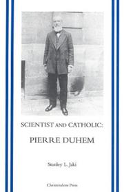 Front cover of Scientist & Catholic by Stanley L. Jaki