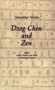 Cover of Dzog chen and Zen by Namkhai Norbu