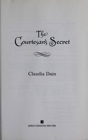 Cover of The courtesan's secret by Claudia Dain