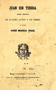 Front cover of Juan sin Tierra by José María Díaz
