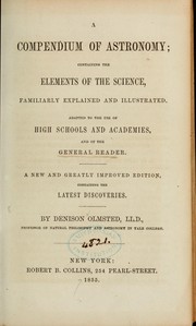 Cover of A compendium of astronomy by Denison Olmsted