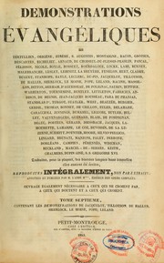 Cover of Démonstrations évangéliques by J.-P Migne