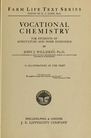Front cover of Vocational chemistry for students of agriculture and home economics by J. J. Willaman
