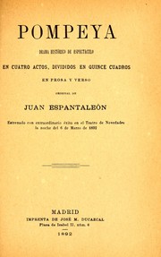 Cover of Pompeya by Juan Espantaleón