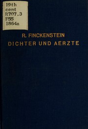 Cover of Dichter und Aerzte by Raphael Finckenstein