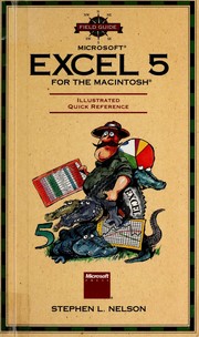 Front cover of Field guide to Microsoft Excel 5 for the Macintosh by Stephen L. Nelson