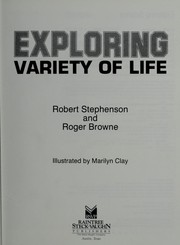 Front cover of Exploring variety of life by Robert Stephenson