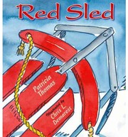 Cover of Red sled by Thomas, Patricia
